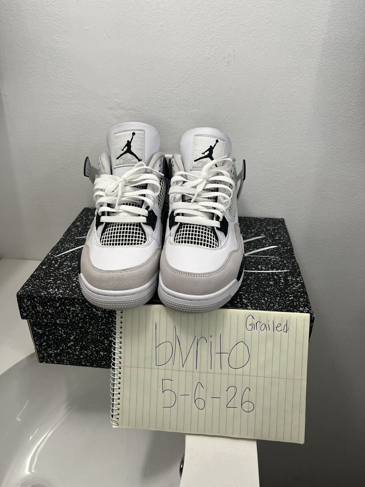 Jordan Brand Jordan 4 Military Black 11.5 Mens Size US 11.5 / EU 44-45 - 1 Thumbnail