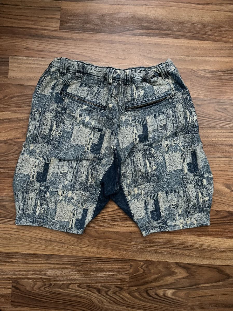Blackmeans Blackmeans boro denim short pants “32” Size US 32 / EU 48 - 2 Thumbnail