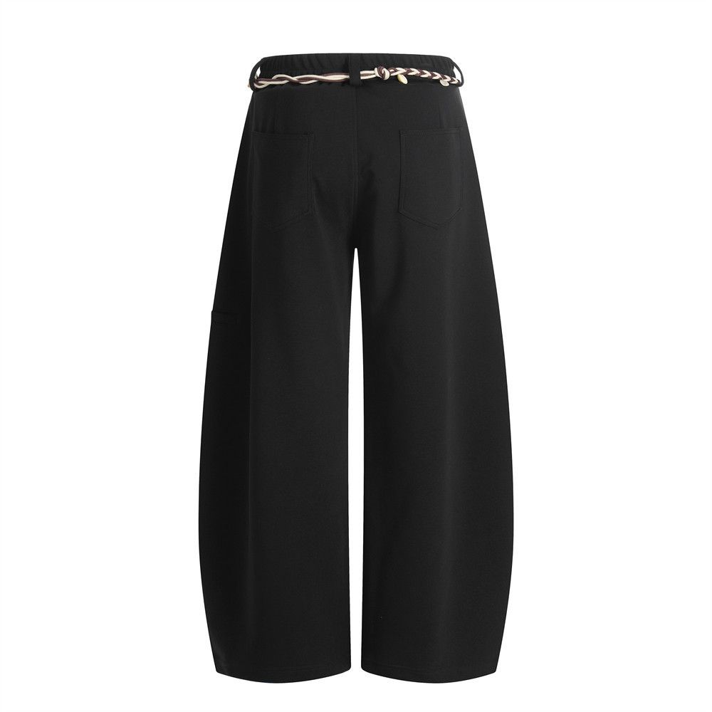 Japanese Brand Men's Versatile Vibe Loose Casual Trousers with Drawstring Size US 32 / EU 48 - 2 Thumbnail