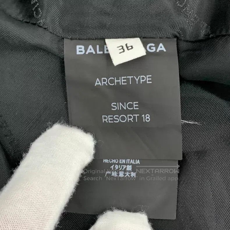 Balenciaga Balenciaga Brown Green Plaid Logo Letter Embroidered Wool Size XS / US 0-2 / IT 36-38 - 7 Thumbnail