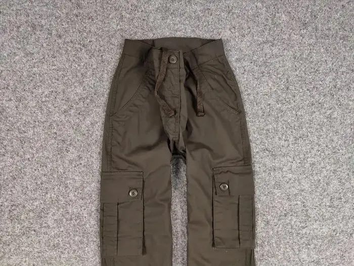 Hysteric Glamour Vintage If Six Was Nine style flared Baggy Cargo Pants Y2K Size US 32 / EU 48 - 6 Thumbnail