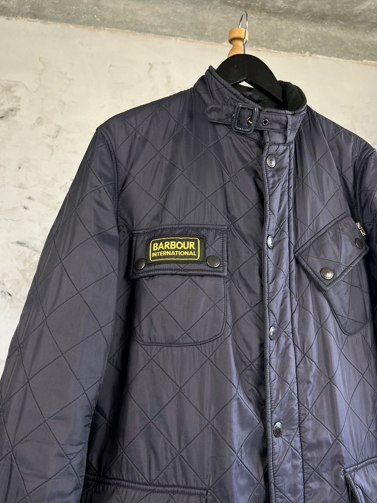 Barbour Barbour International Motorcycle Quilted Jacket Size L Size US L / EU 52-54 / 3 - 3 Thumbnail
