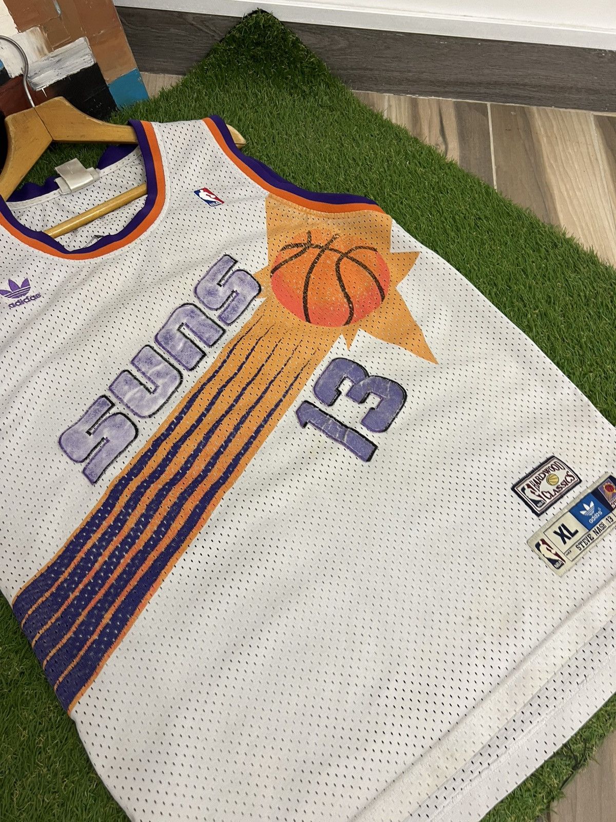Adidas Hardwood Classics Phoenix Suns Steve Nash Adidas Jersey Size US XL / EU 56 / 4 - 4 Thumbnail