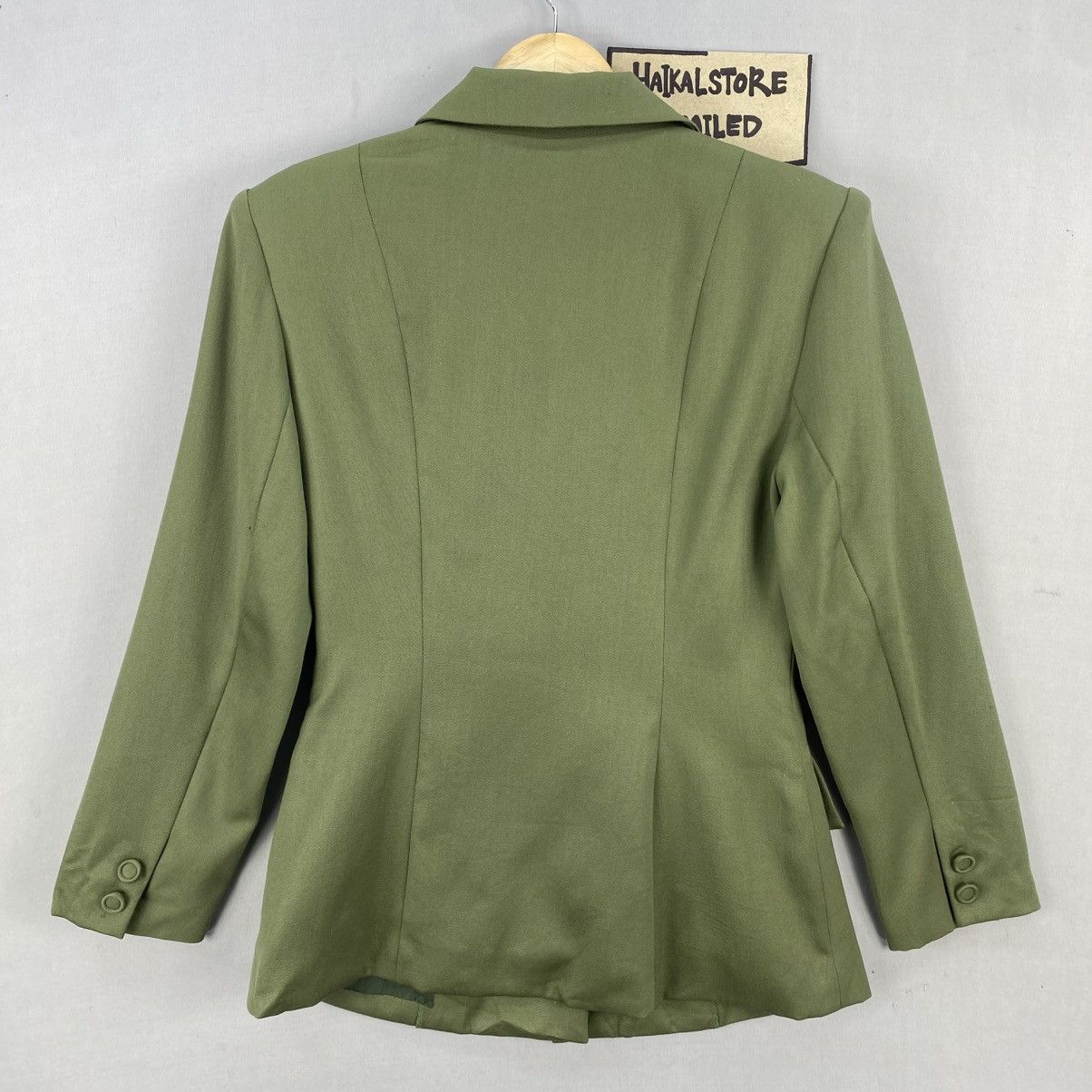 Japanese Brand Vintage 90’s Robes De Conte Blazer Jacket Coat Woman Size XS / US 0-2 / IT 36-38 - 4 Thumbnail