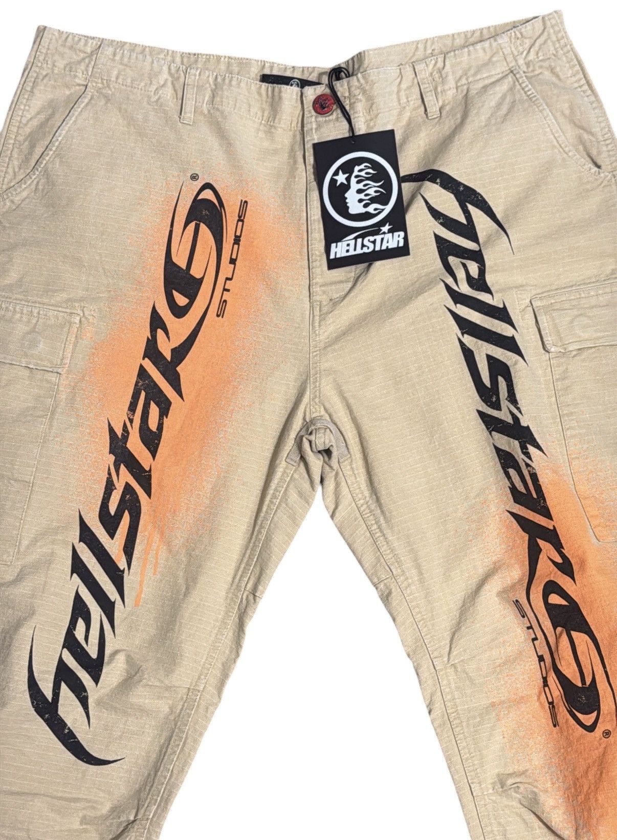 HELLSTAR Hellstar Spray Paint Cargos XL Size US 38 / EU 54 - 2 Thumbnail