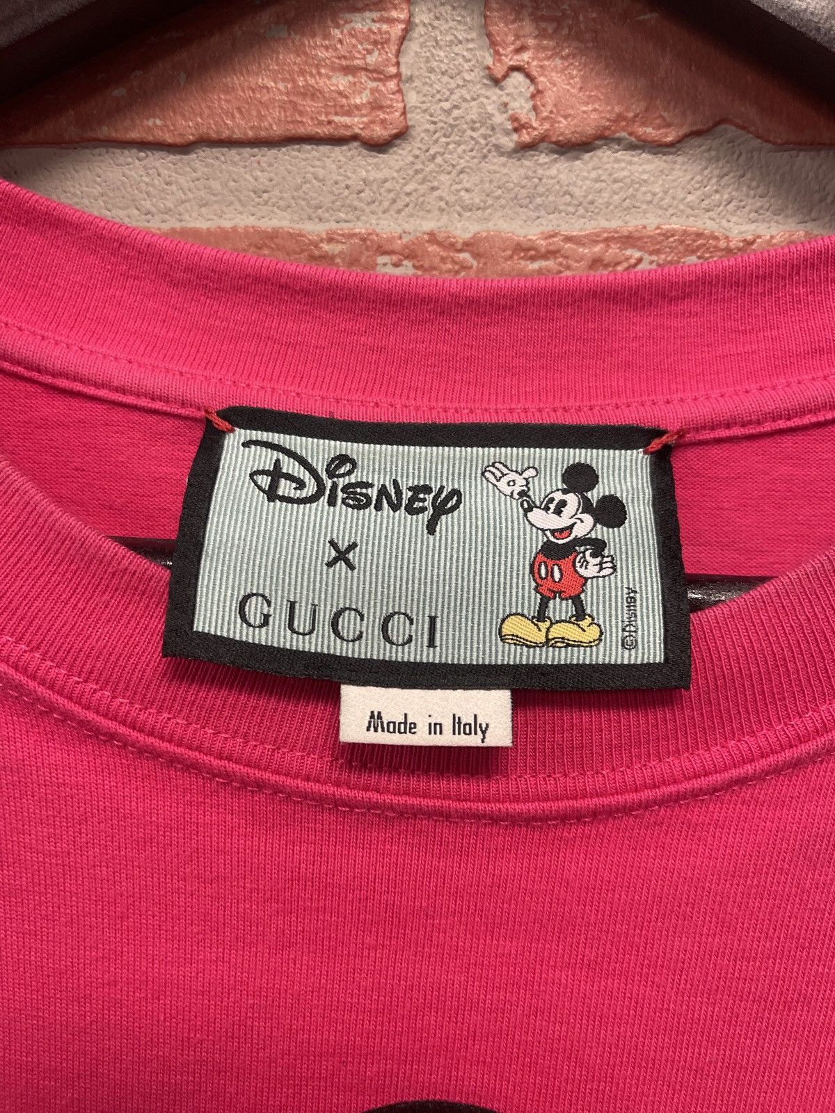 Gucci Gucci X Disney Tee Pink Size L Size US L / EU 52-54 / 3 - 4 Thumbnail