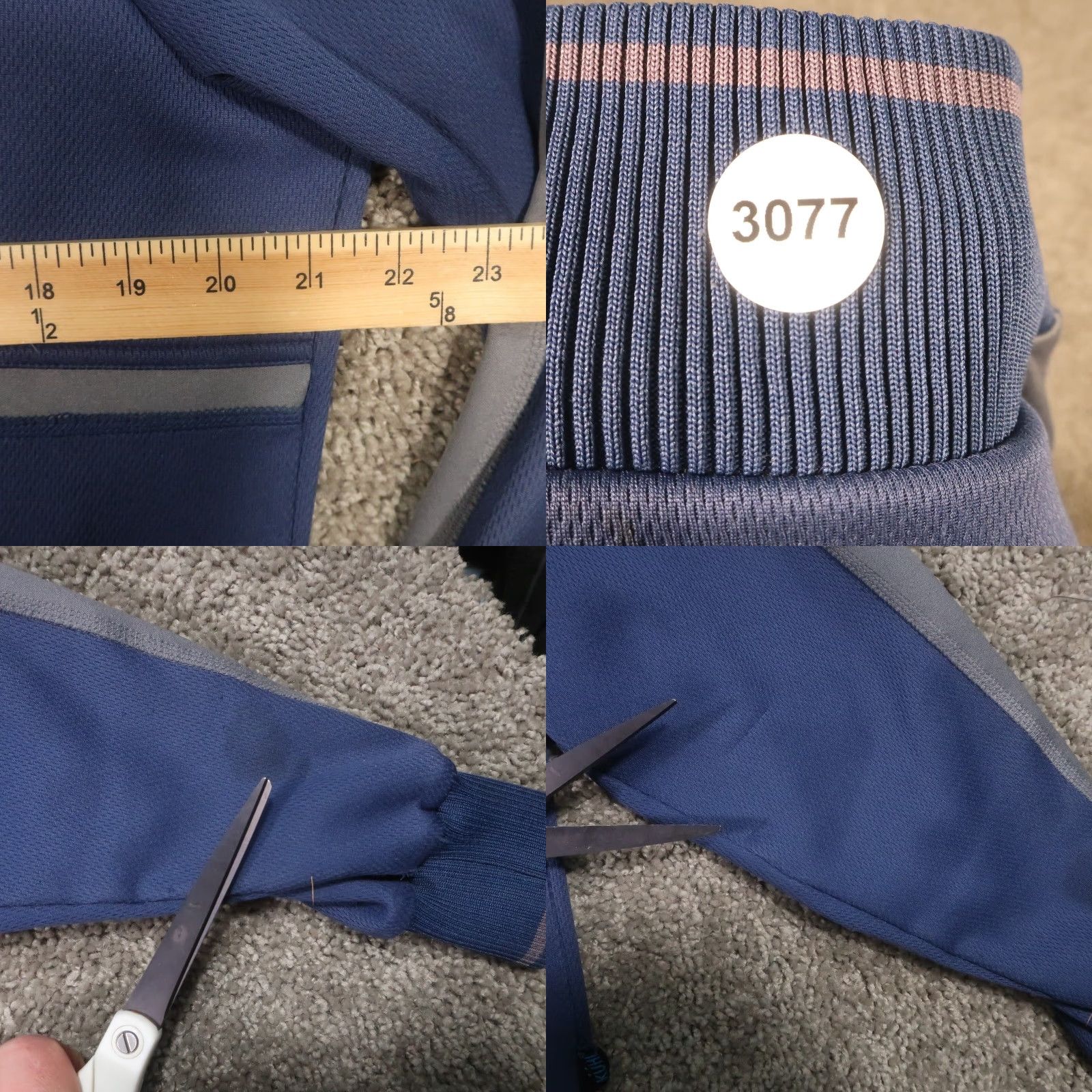 Vintage Kuhl Jacket Mens Small Blue Full Zip Trak Track Sweatshirt Bomber Chest Pocket Size US S / EU 44-46 / 1 - 8 Thumbnail