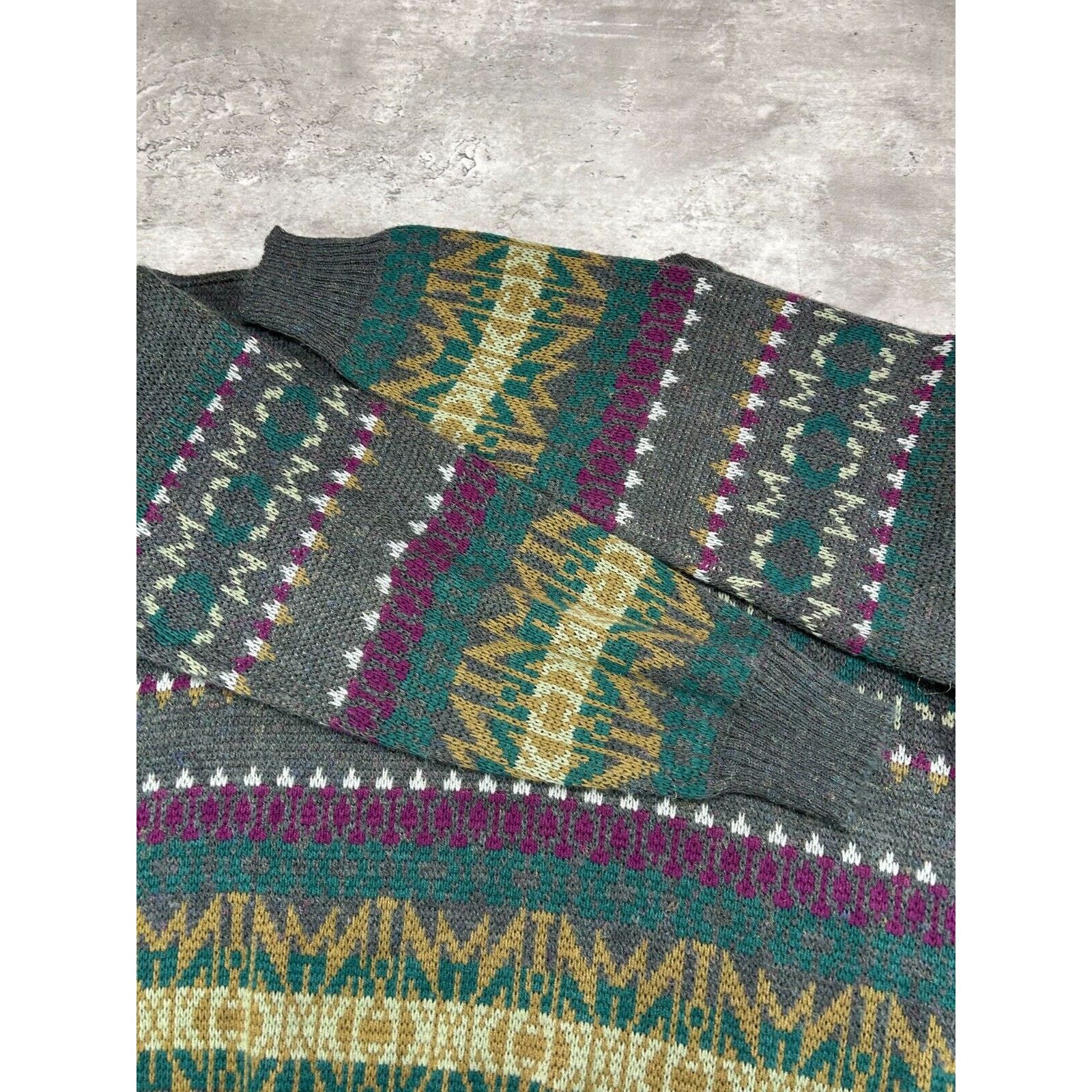Sears Vintage 80s/90s Sears Ribbed Pull Over Knit Sweater Size XL Size US XL / EU 56 / 4 - 11 Thumbnail