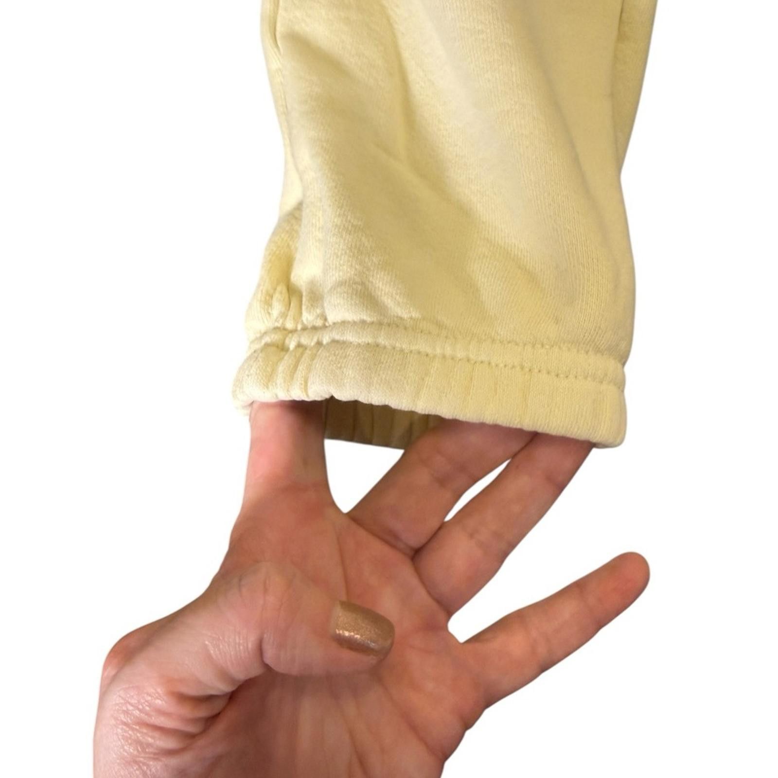 Les Tien Les Tien Heavyweight Classic Cream Sweatpants Sz XXS Size 25" / US 0 / IT 36 - 3 Thumbnail