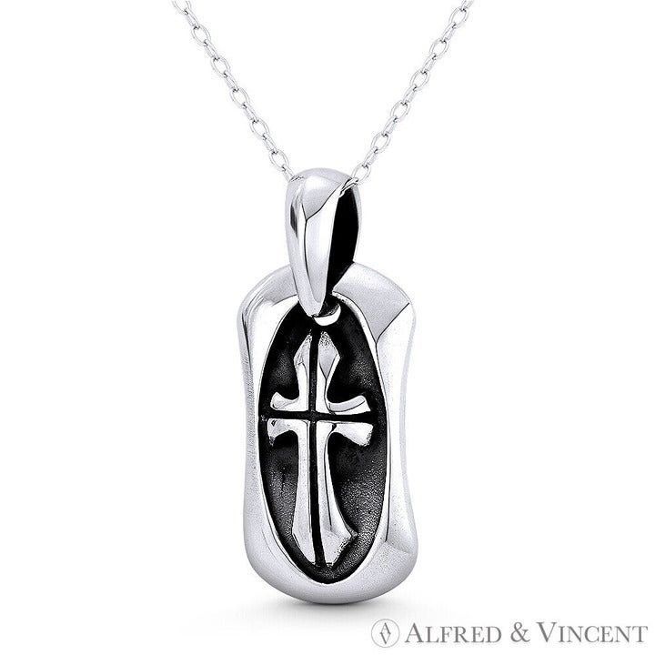 Other Fusilly Medieval Cross Pendant in .925 Sterling Silver Size ONE SIZE - 1 Preview