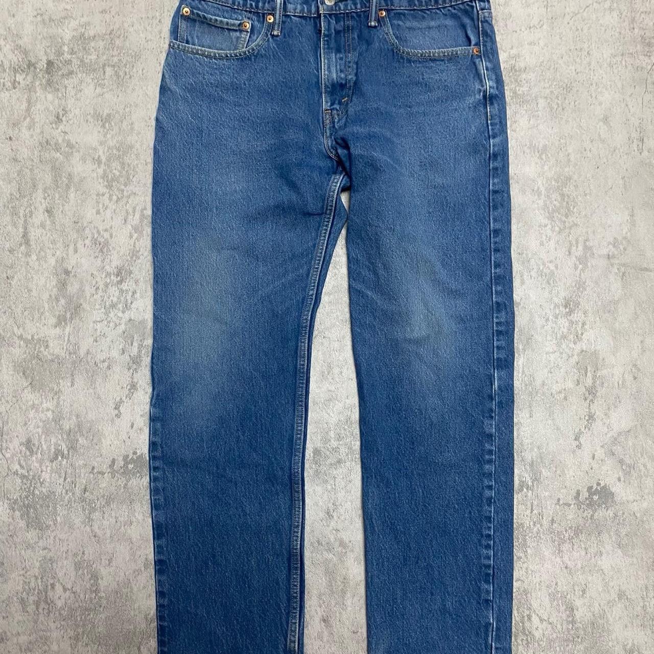 Levi's Levi's 501 blue denim jeans Vintage y2k rap hip hop skate Size US 34 / EU 50 - 2 Thumbnail