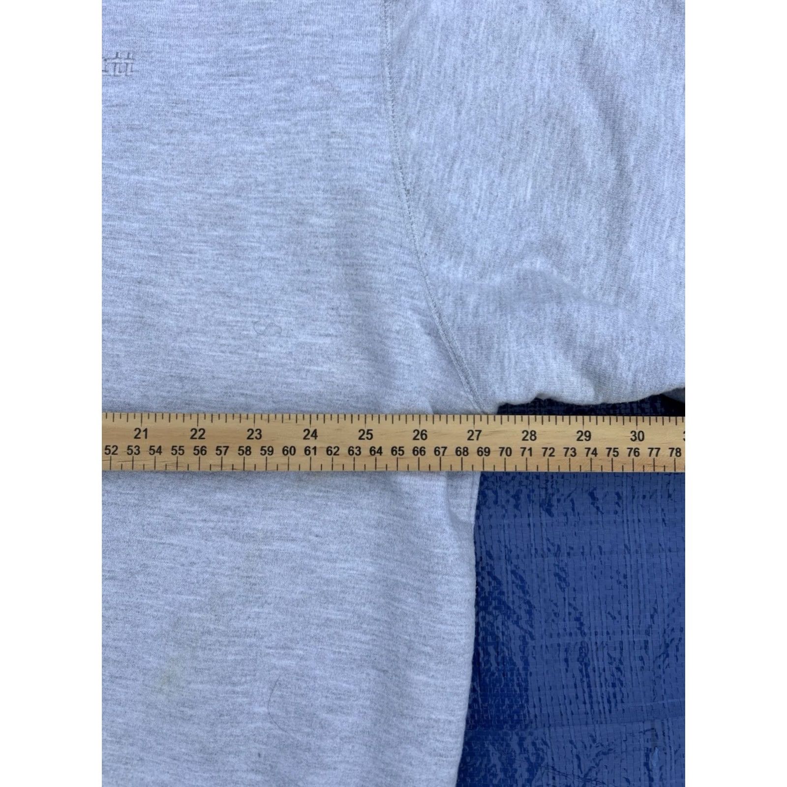 Carhartt VINTAGE Carhartt Sweatshirt 2XL Gray Thermal Lined Heavyweight Crewneck K130 ASH Mens Sweatshirt Size US XXL / EU 58 / 5 - 4 Thumbnail