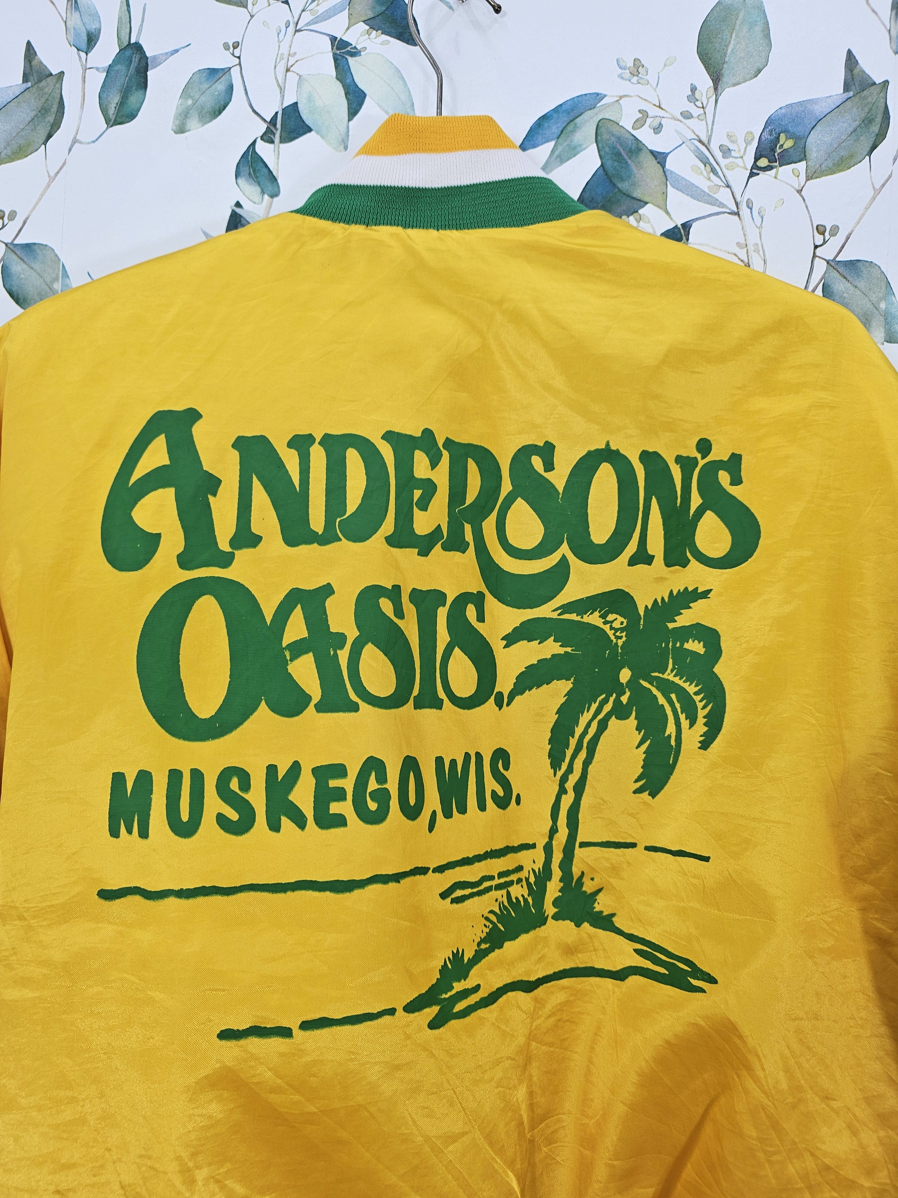 Swingster Vintage Swingster Anderson's Oasis Lary Varsity Jacket J0149 Size US L / EU 52-54 / 3 - 9 Thumbnail