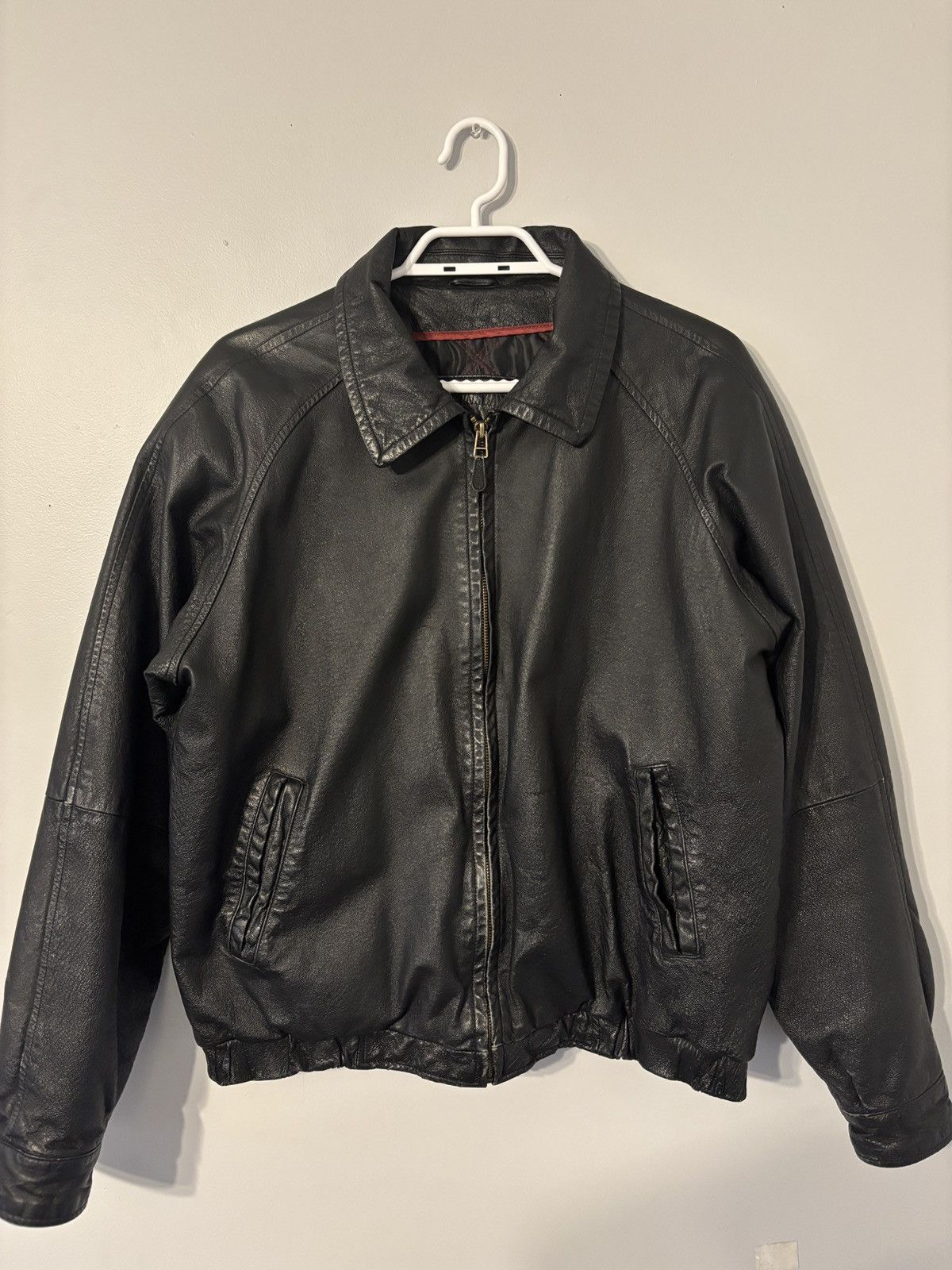 St. Johns Bay Vintage St. Johns Bay men’s black genuine Leather Jacket Size US M / EU 48-50 / 2 - 2 Thumbnail