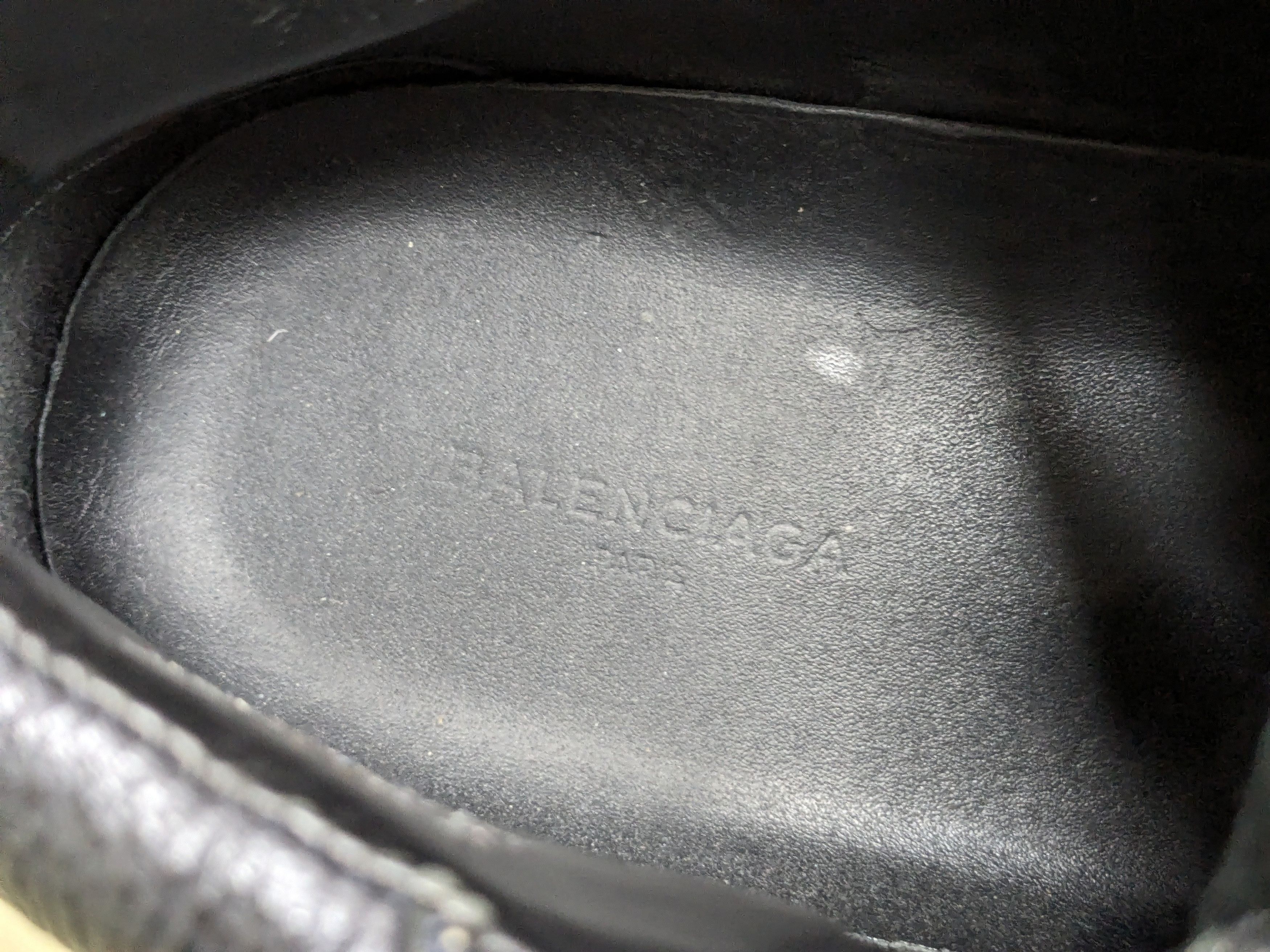 Balenciaga Balenciaga Arena Navy Blue Black 7 40 High Tops Leather Size US 8 / EU 41 - 8 Thumbnail