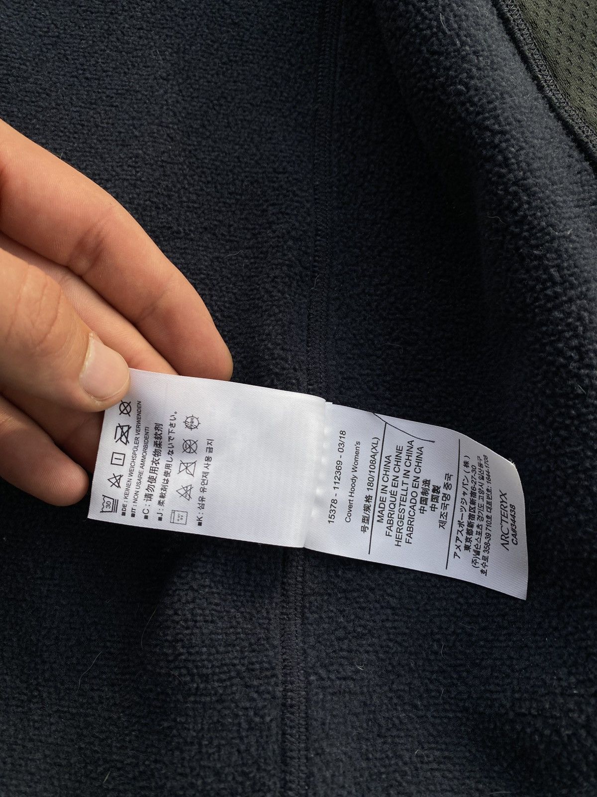 Arc'teryx Arc’teryx Pocket Logo Zip Hooded Fleece Size XL / US 12-14 / IT 48-50 - 9 Thumbnail