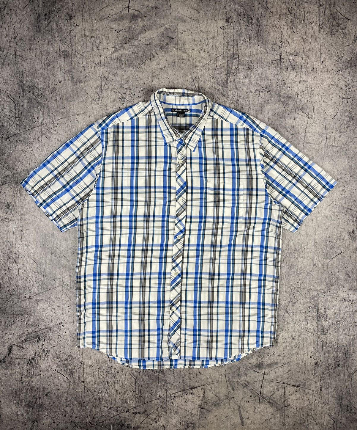Quiksilver × Vintage Vintage Quiksilver Surf Style Button Up Shirt Size XL Size US XL / EU 56 / 4 - 2 Thumbnail