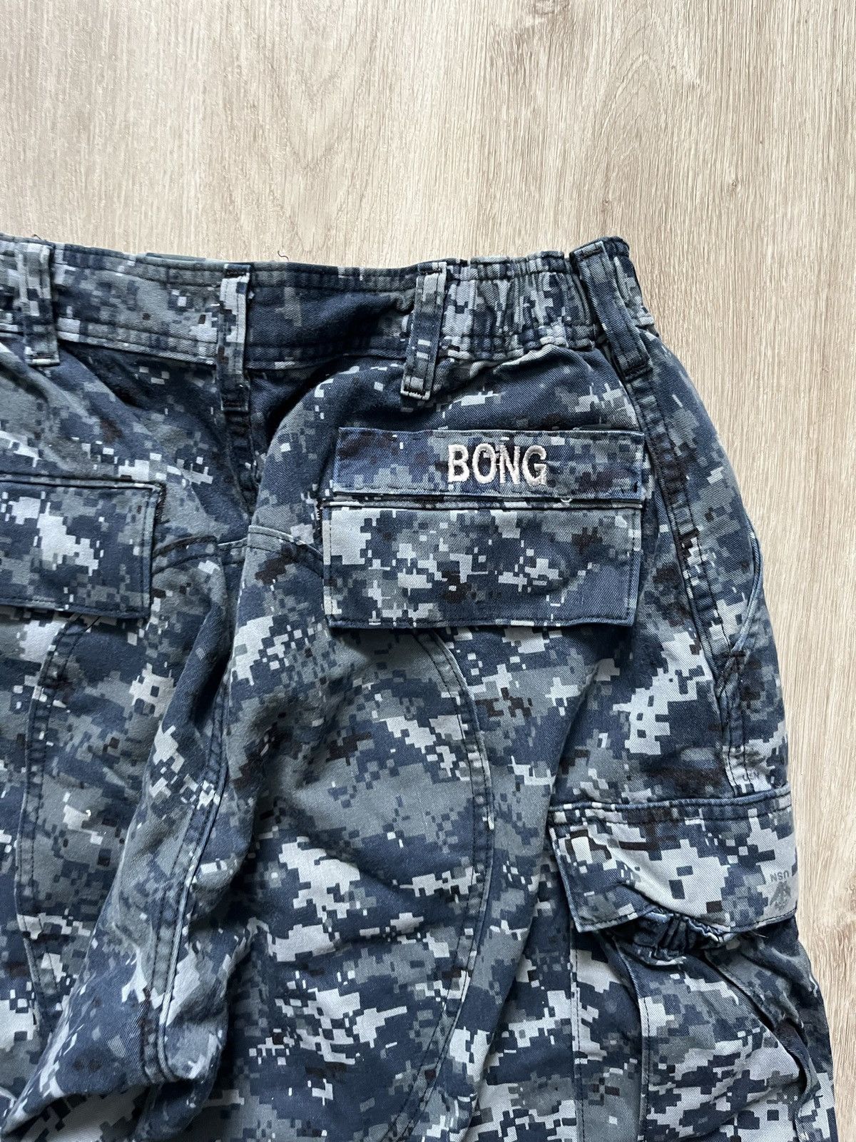 Vintage US MILITARY ISSUED BLUE DIGITAL CAMO Size US 28 / EU 44 - 8 Thumbnail