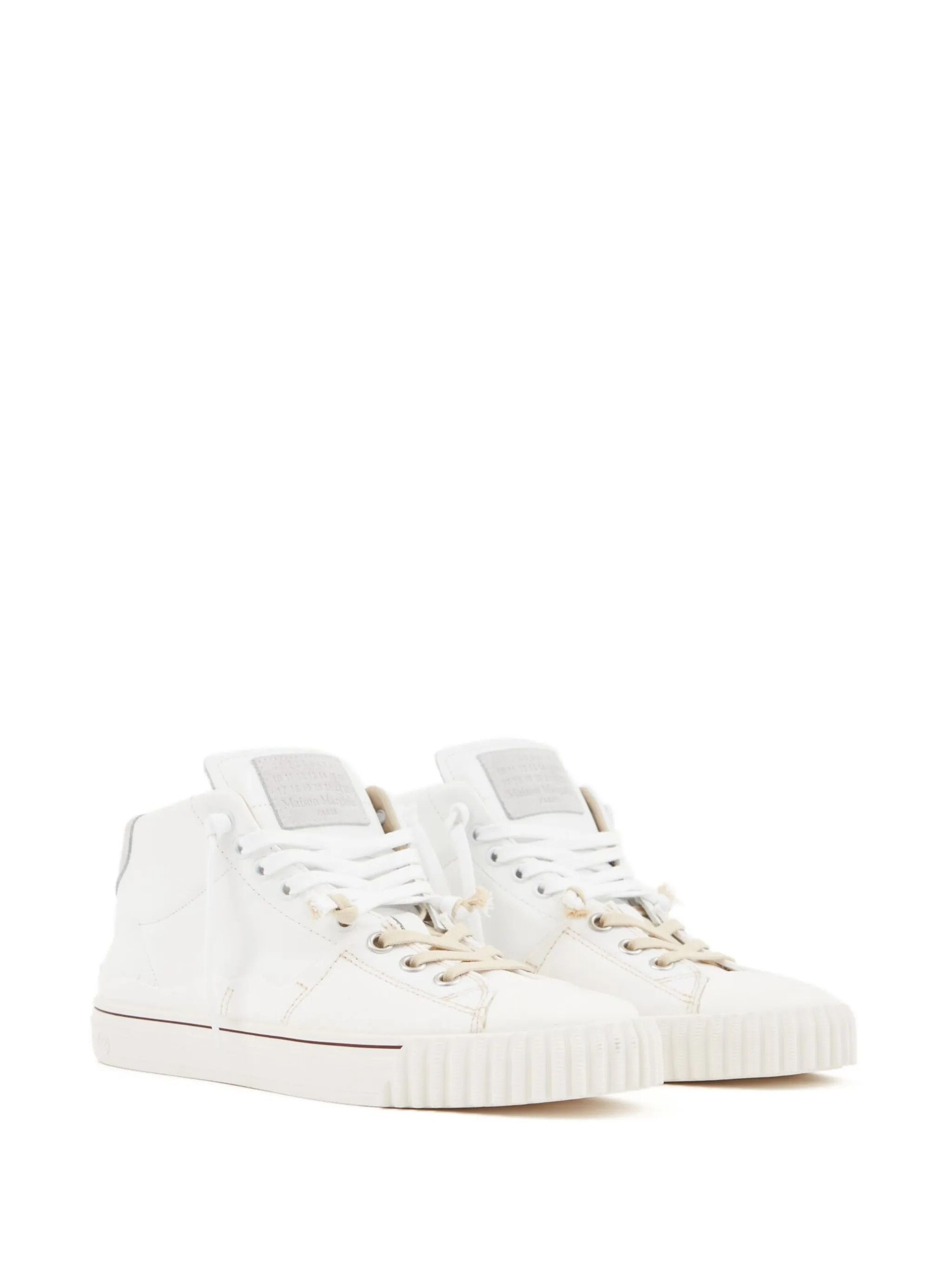 Maison Margiela oc11z0725 Hi-Top Sneakers in White Size US 9 / EU 42 - 2 Thumbnail