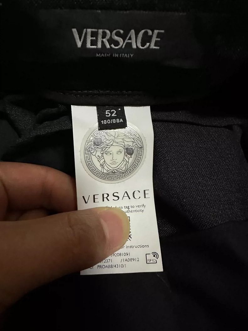 Versace Versace Medusa wool pants Size US 36 / EU 52 - 7 Thumbnail
