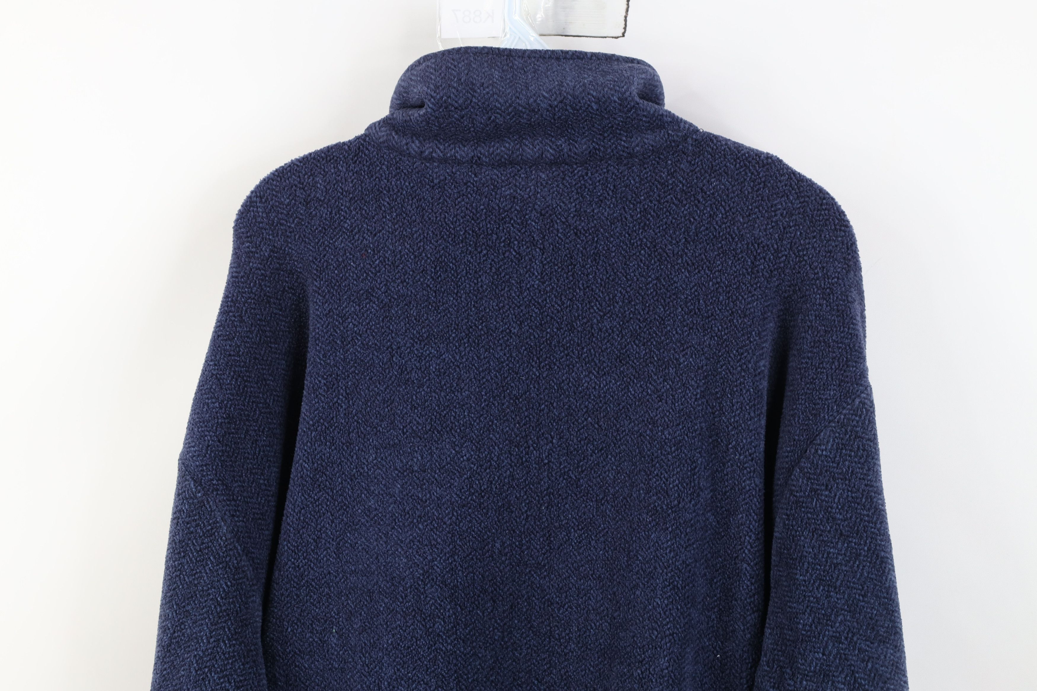 Vintage Vintage 90s Y2K Streetwear Fleece Quarter Half Zip Sweater Size US XL / EU 56 / 4 - 11 Thumbnail
