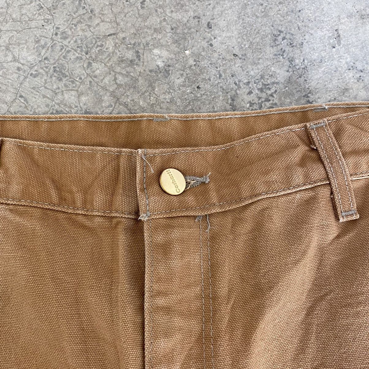 Carhartt Vintage Carhartt Double Knee Tan Carpenter Workwear Pants Size US 35 - 11 Thumbnail