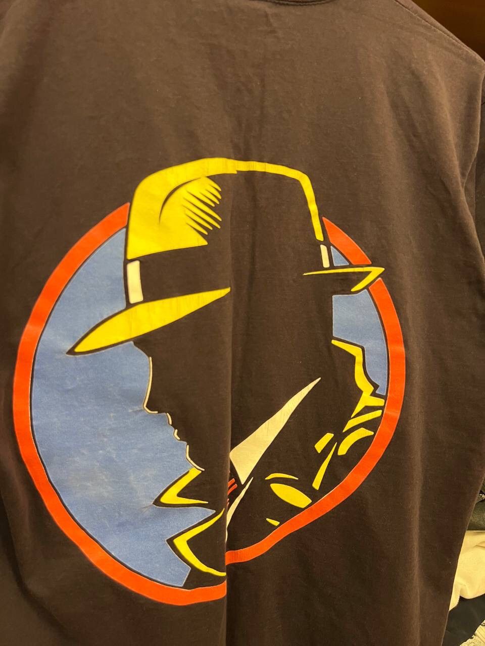 Disney Vintage 90s Disney Dick Tracy Faded Tee Size US L / EU 52-54 / 3 - 5 Thumbnail