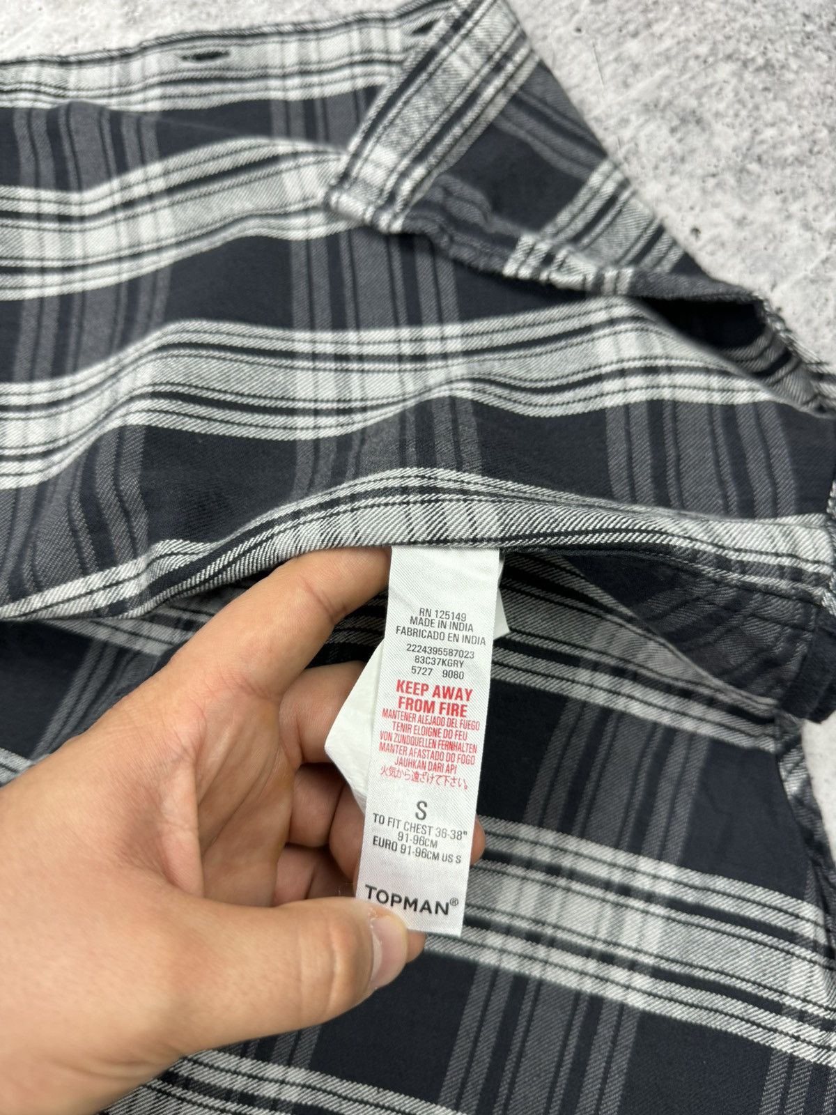Flannel Vintage Y2K Plaid Flannel Checkered Shirt Travis Scott Style Size US S / EU 44-46 / 1 - 11 Thumbnail