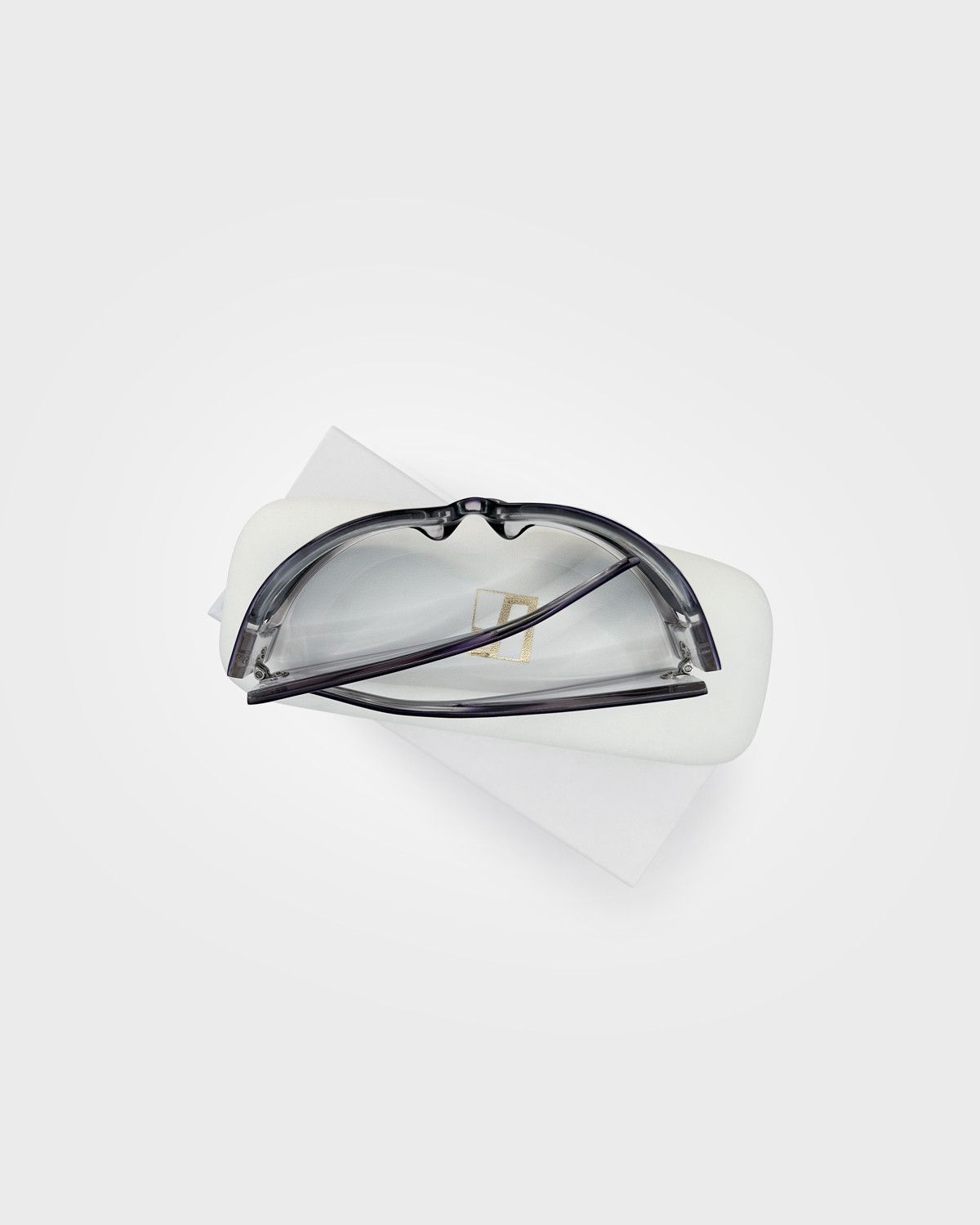 Bernhard Willhelm × Linda Farrow Bernhard Willhelm x Linda Farrow, SS09 Wrap Sunglasses Size ONE SIZE - 3 Thumbnail