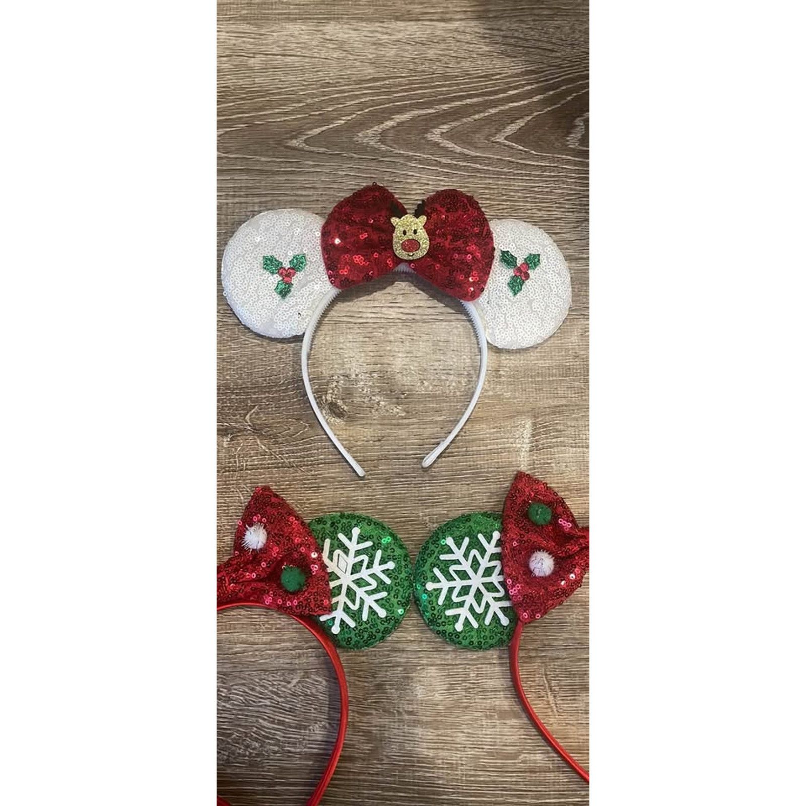 Mickey Mouse NEW Minnie Mouse Holiday Headbands Size ONE SIZE - 7 Thumbnail