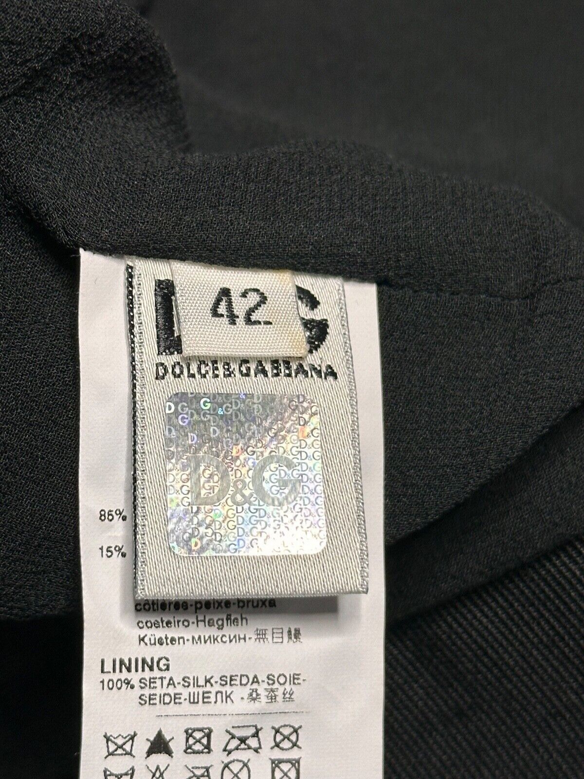 Dolce & Gabbana Dolce&Gabbana women's silk jacket 42 Size M / US 6-8 / IT 42-44 - 9 Thumbnail