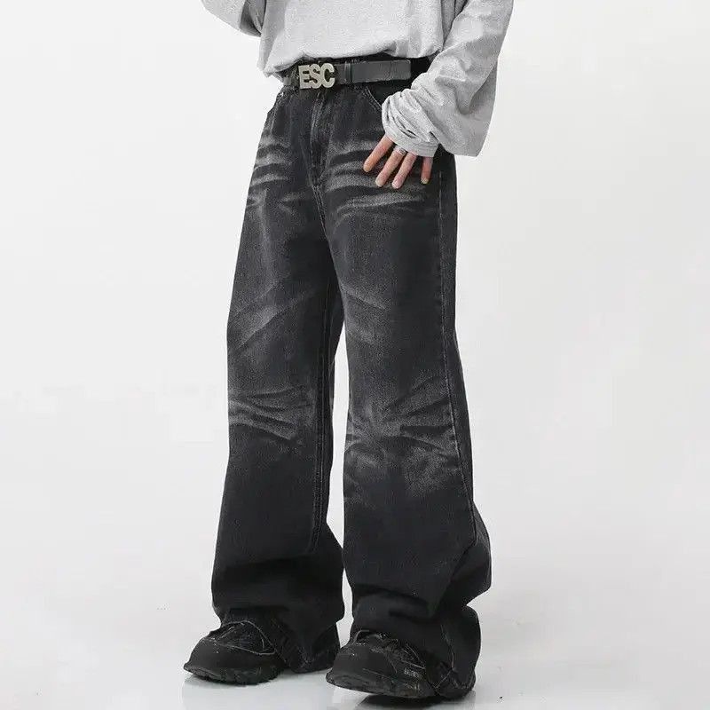 Japanese Brand Classic loose fitting boot shaped jeans Size US 32 / EU 48 - 4 Thumbnail