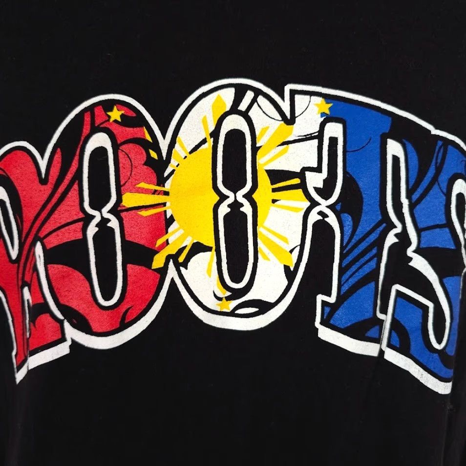 Next Level VINTAGE Filipino Roots T Shirt Mens Size Medium Black Flag Of The Philippines Size US M / EU 48-50 / 2 - 3 Thumbnail