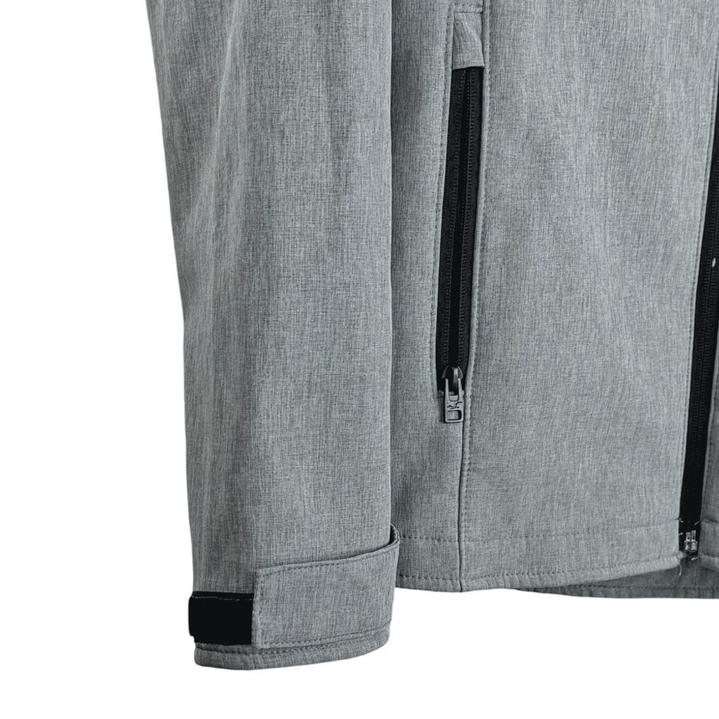 Hollister HOLLISTER Men's Grey Fleece Lined Jacket w Hood/Pockets M Size US M / EU 48-50 / 2 - 5 Thumbnail
