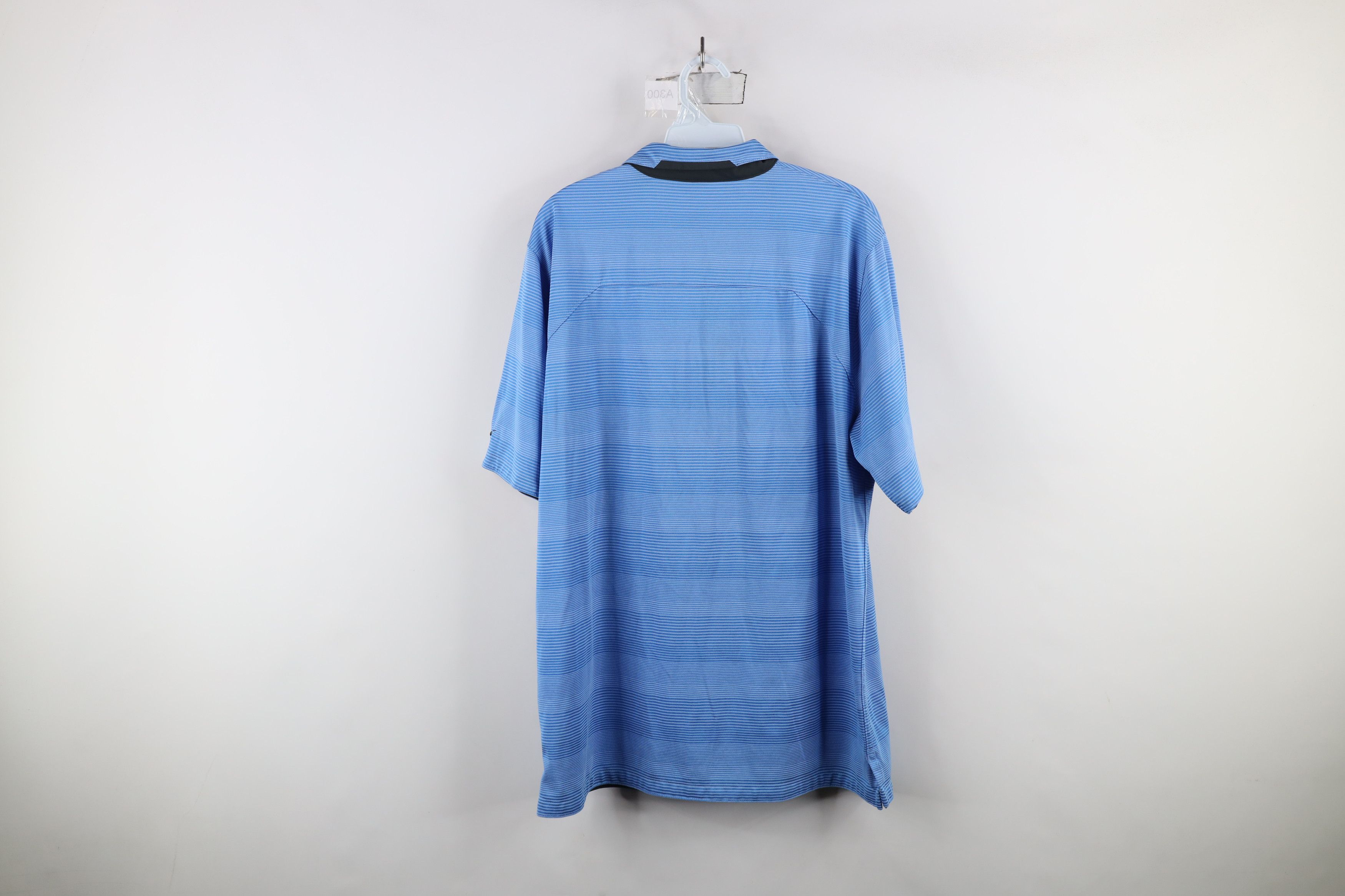 Nike × Vintage Nike Issued United States Paralympic Team Striped Polo Shirt Size US L / EU 52-54 / 3 - 11 Thumbnail