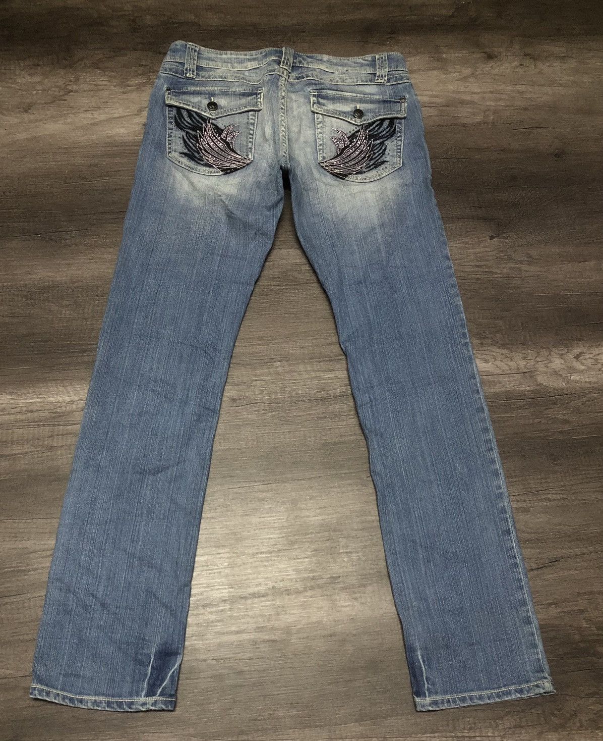Harley Davidson × Vintage HARLEY DAVIDSON DENIM JEANS Size 32" / US 10 / IT 46 - 1 Thumbnail