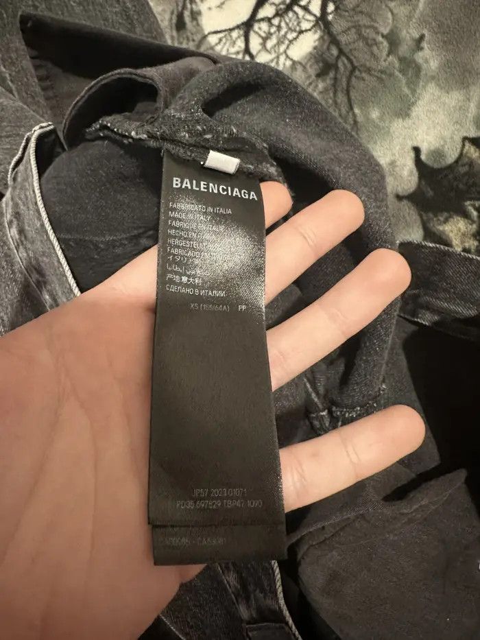 Balenciaga Balenciaga Lost Tape Flared Denim Size US 32 / EU 48 - 6 Thumbnail
