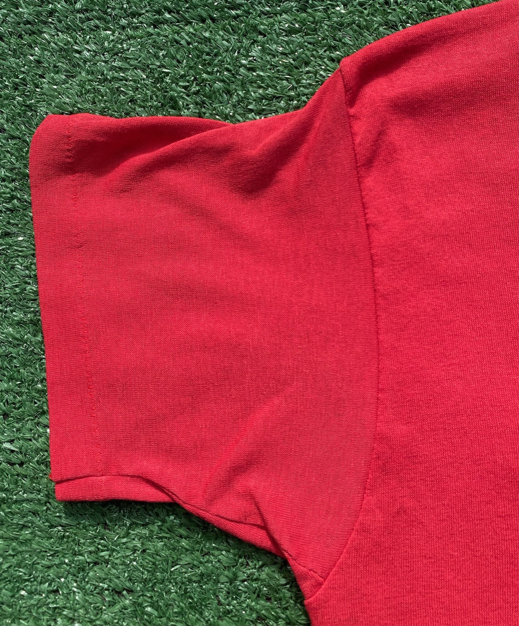 Vintage 70’s Red Paper Thin Single Stitch Pocket T-Shirt XS Size US XS / EU 42 / 0 - 3 Thumbnail
