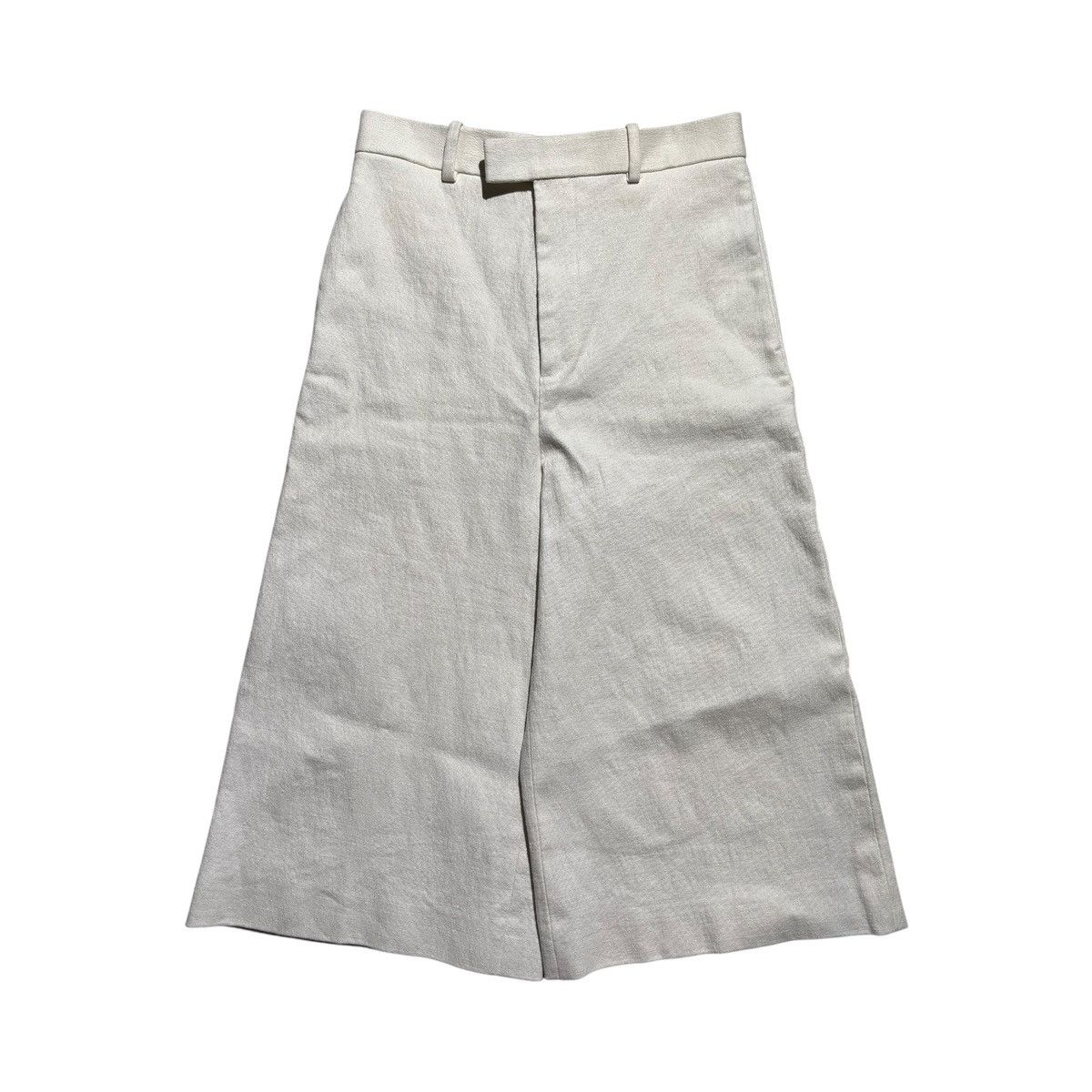 Bottega Veneta Linen 3/4 wide leg capri Size 25" / US 0 / IT 36 - 1 Thumbnail