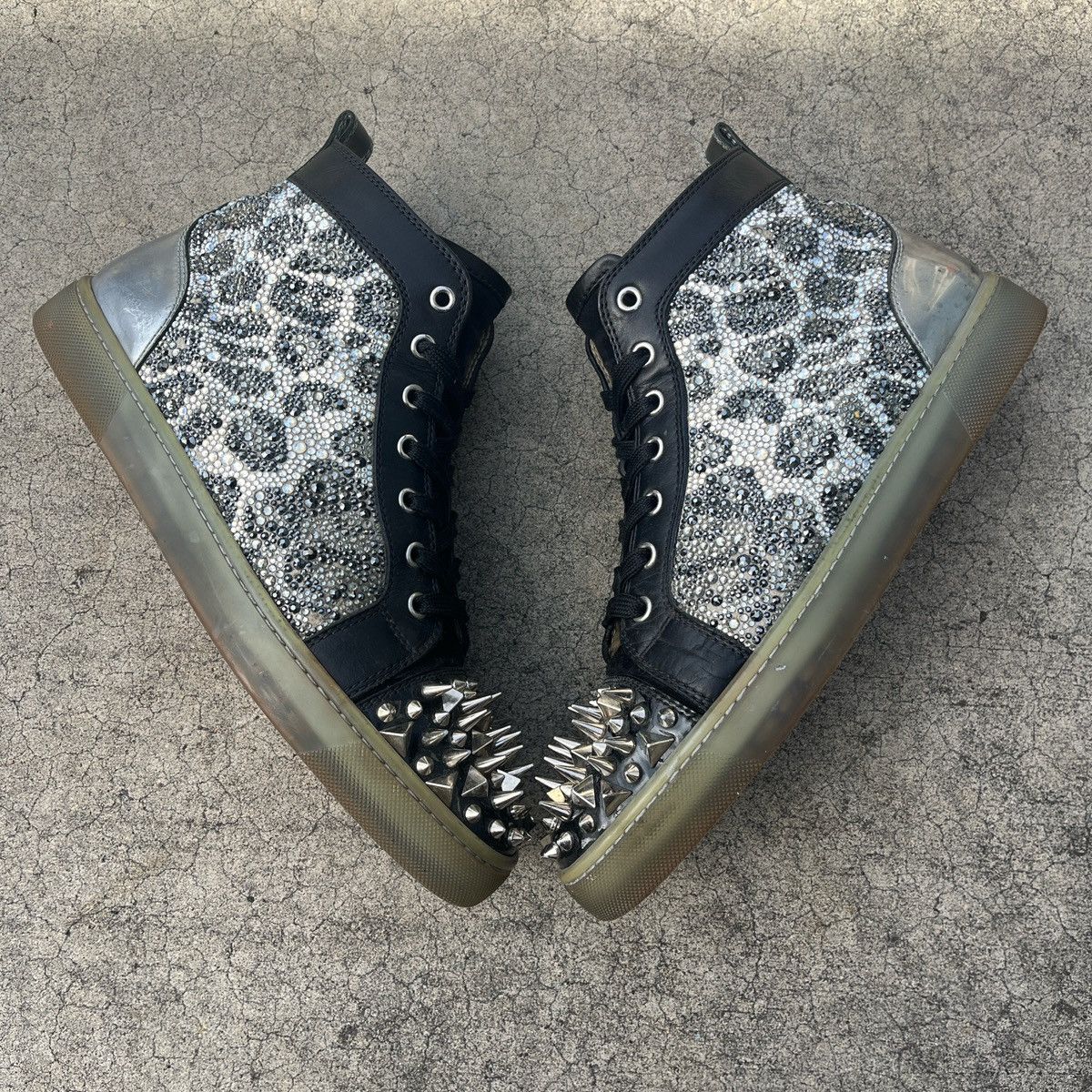 Christian Louboutin Christian Louboutin High Tops Size US 8.5 / EU 41-42 - 4 Thumbnail