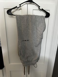 OFF-WHITE Logo Sweatpants Grey Men's - FW19 - US