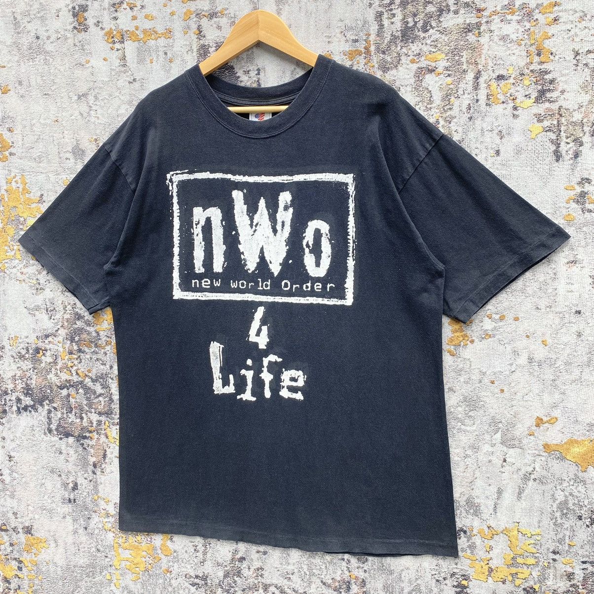 Vintage Vintage Nwo New World Order 4 Life Shirt Size US XL / EU 56 / 4 - 3 Thumbnail