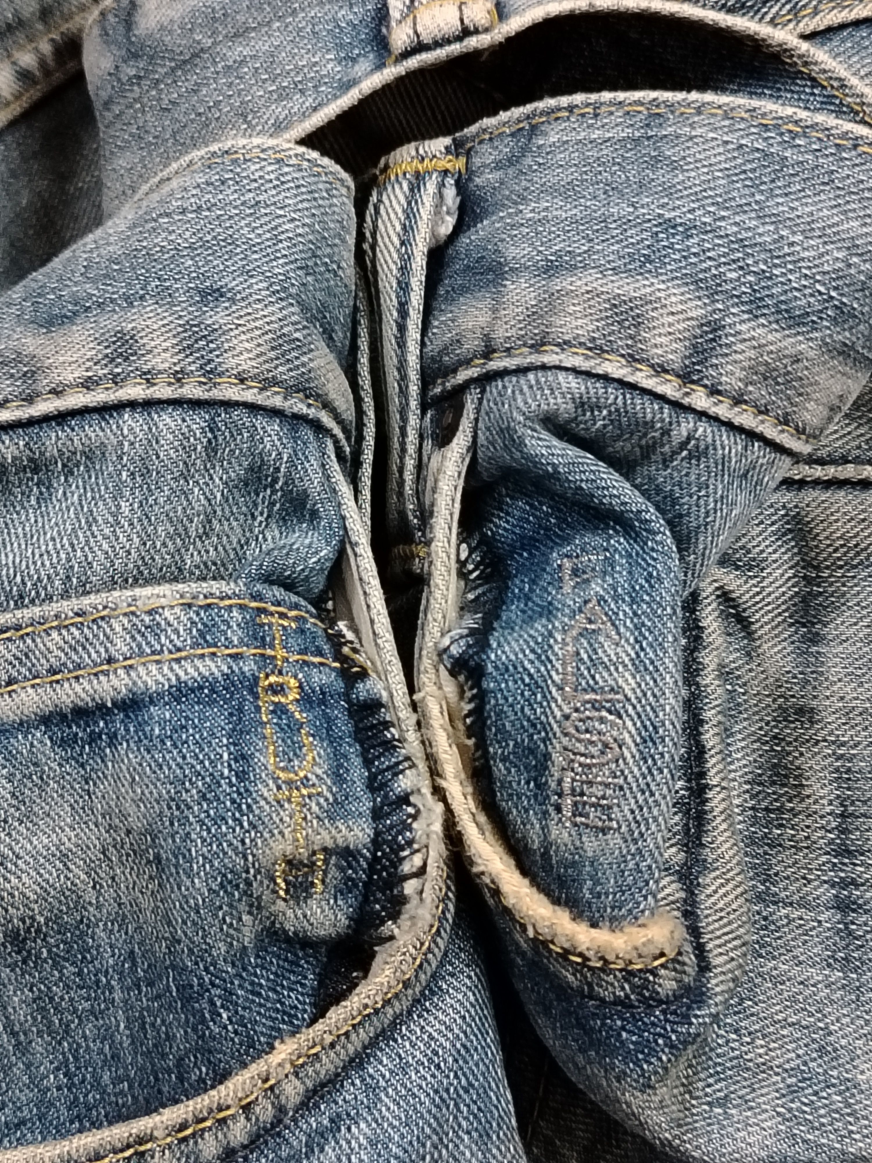 Lee Lee Riders distressed denim jeans Size US 32 / EU 48 - 8 Thumbnail