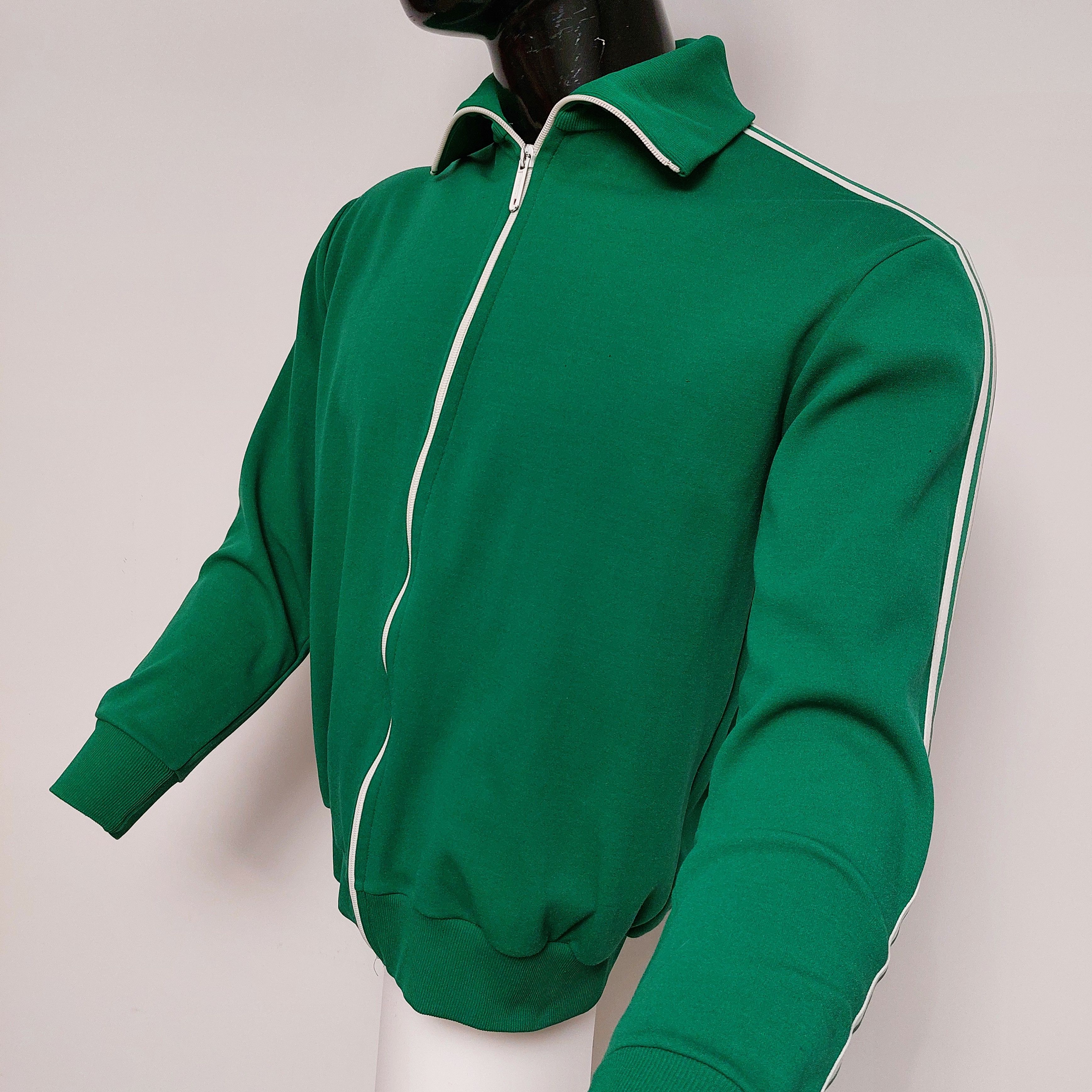 Vintage 1970s Vintage Grasshoppers Track Jacket Made in West Germany Size US L / EU 52-54 / 3 - 4 Thumbnail