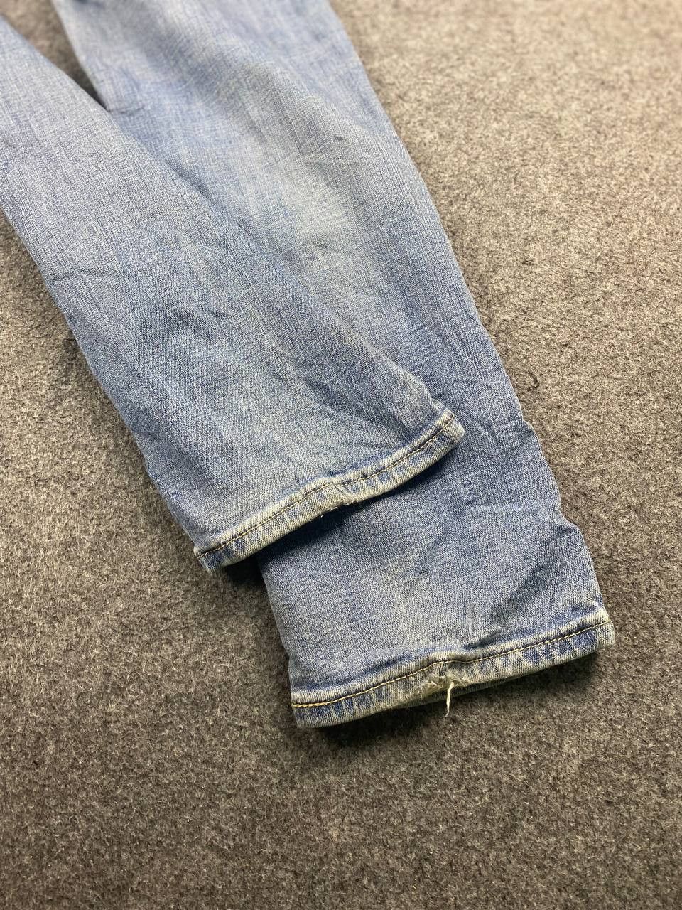 Levi's levis 575 mid rise skinny distressed denim Size 31" - 6 Thumbnail