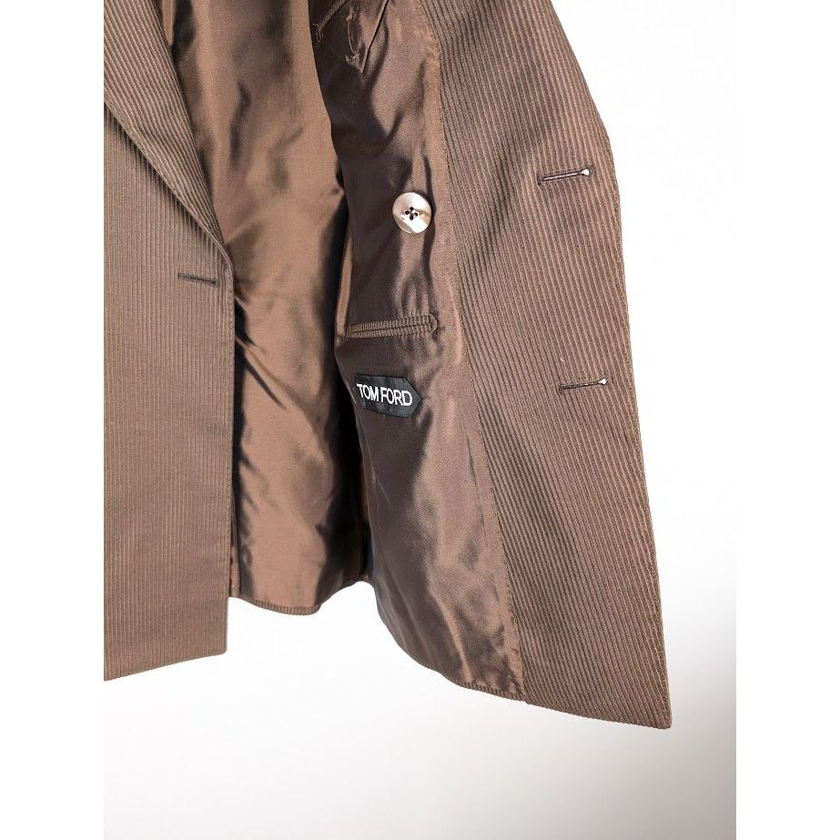 Tom Ford o1rshd1 Blazer Jacket in Chocolate Size US S / EU 44-46 / 1 - 7 Thumbnail