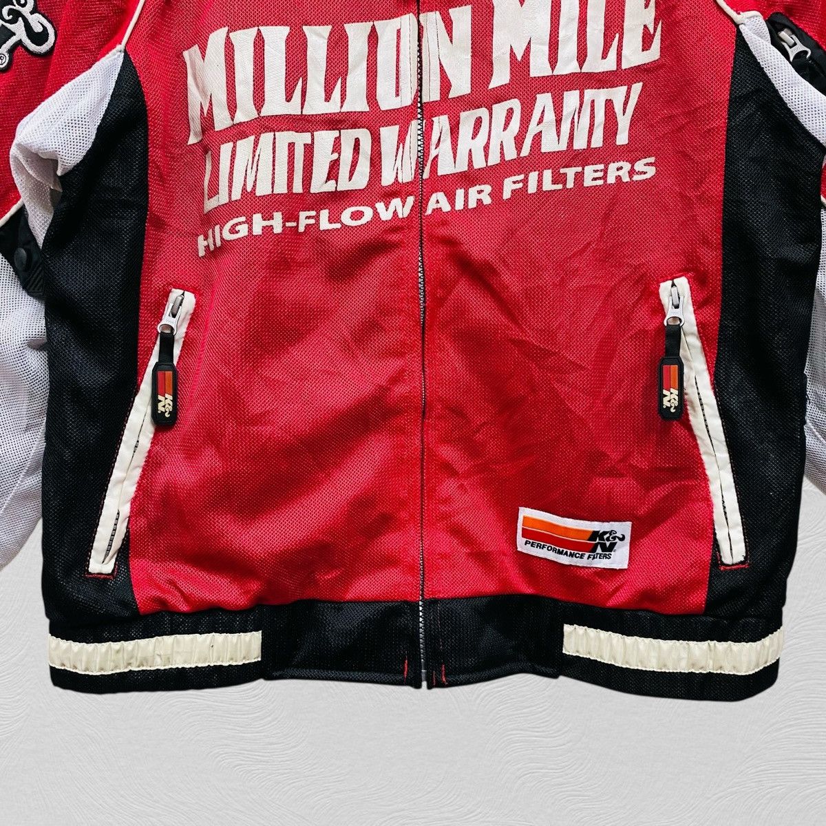 Kadoya Vintage K&N racing gear jacket biker Size US L / EU 52-54 / 3 - 4 Thumbnail