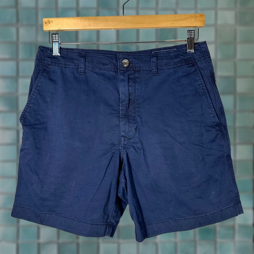 Vineyard Vines Vineyard Vines Island Short Navy Blue Mens 30 Chino Cotton Stretch Flat Front Dockers? Size US 31 - 1 Thumbnail