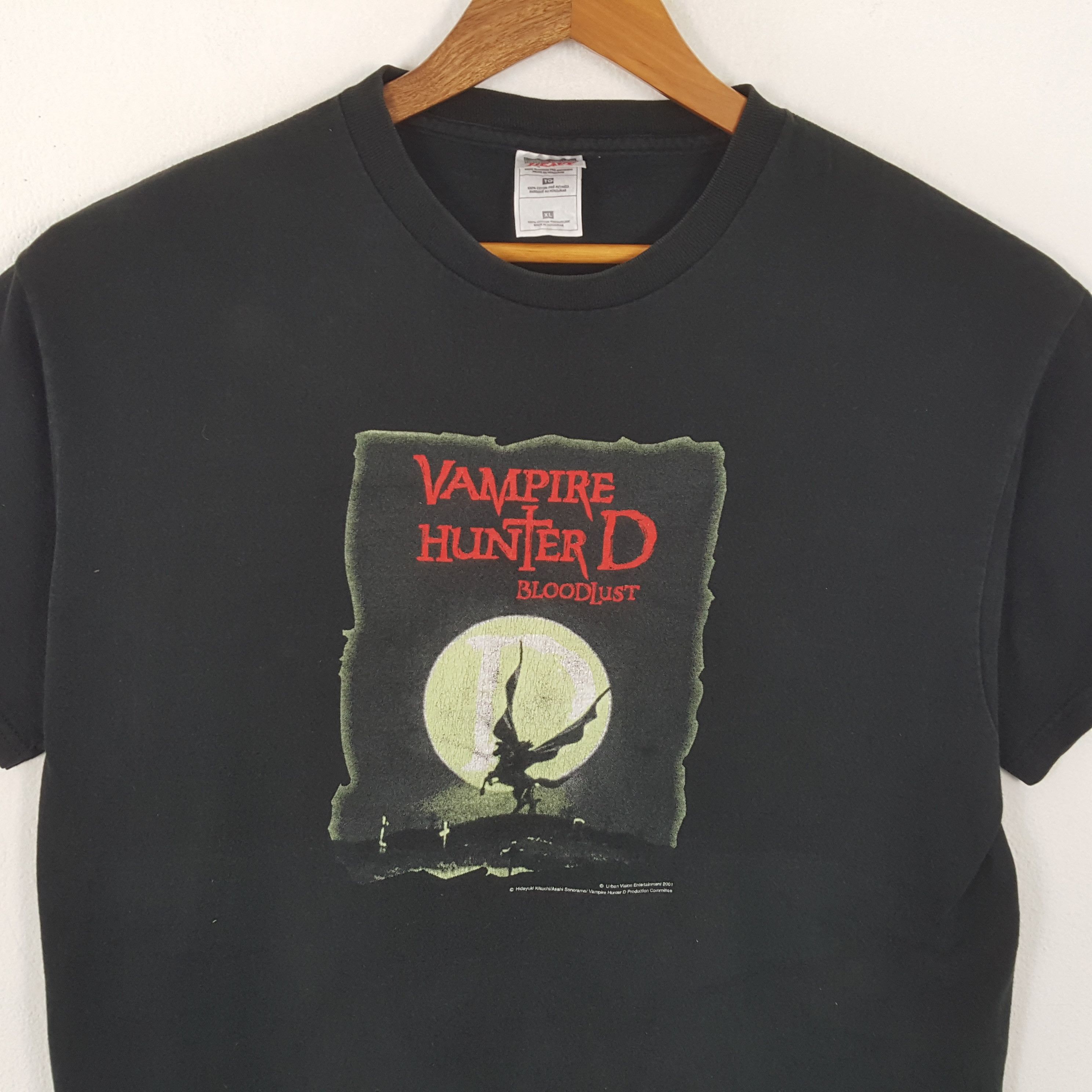Vintage Vintage VAMPIRE HUNTERS D.BLOODLUST Japan Animated T-Shirt Size US XL / EU 56 / 4 - 2 Thumbnail