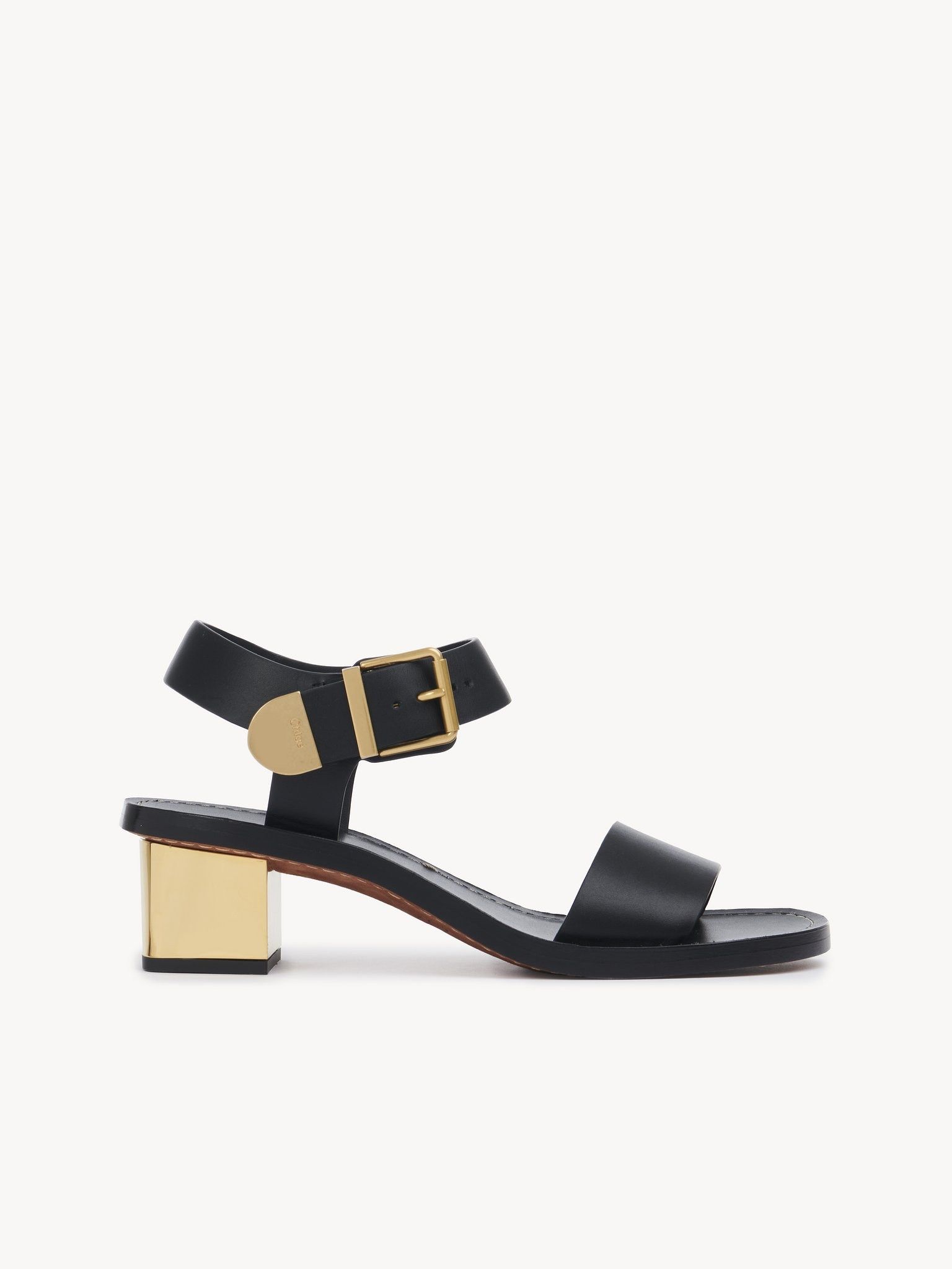 Chloe o1loc1c0325 CHC24 Rebecca Sandals in Black Size US 8 / IT 38 - 1 Thumbnail